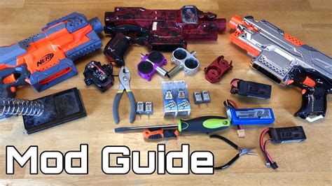 Your First Nerf Stryfe Mod Guide! (Definitive Elite Stryfe Step by Step ...