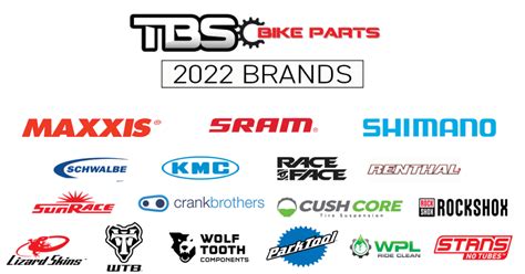 TBS Bike Parts' Brands 2022 | Maxxis, Shimano, Sram, and More!