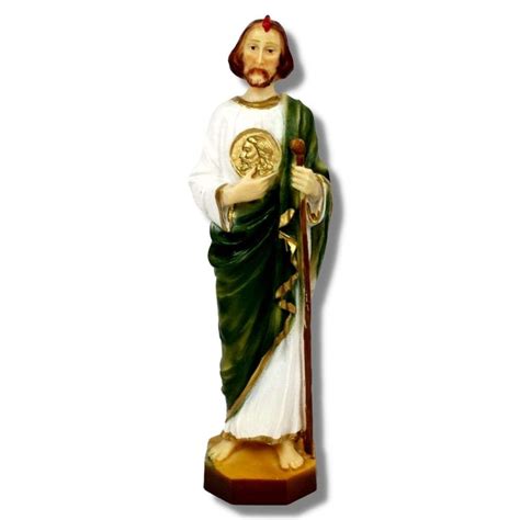 St Jude 9" Resin Statue | Religious Statues | St Martin Apostolate