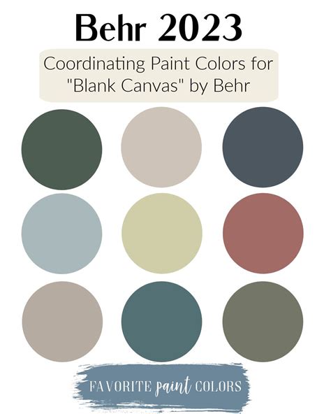 2023 Paint Color Trends + My Favorites | Trending paint colors, Behr ...