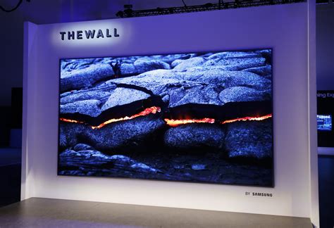 Samsung Unveils “The Wall,” the World’s First Modular MicroLED 146-inch TV