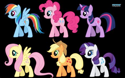 Mane 6 Wallpaper - My Little Pony Friendship is Magic Wallpaper ...