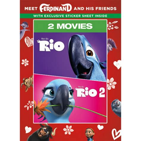 Rio: 2 Movie Collection (DVD) (Walmart Exclusive) - Walmart.com ...