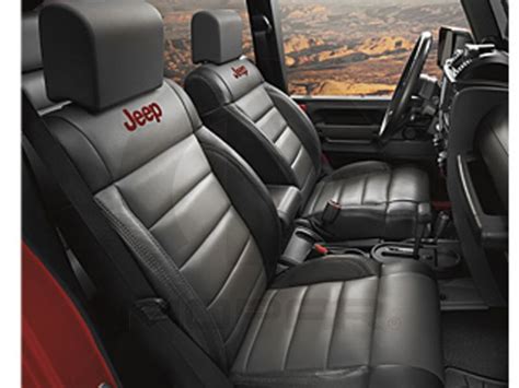 Jeep Wrangler Unlimited Leather Seat Covers