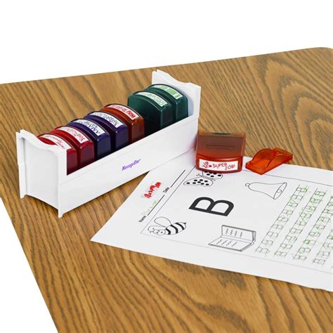 Early Learning Resources LLC Self-inking Teacher Stamps Set 1 & Reviews ...