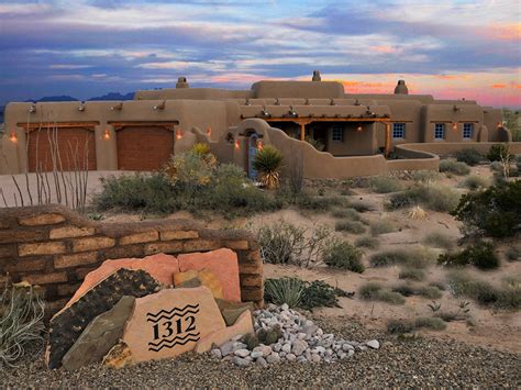 Classic Pueblo Style New Mexico Custom Home - Picacho Mountain