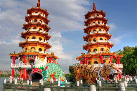 The Incredible Temples of Lotus Pond, Taiwan