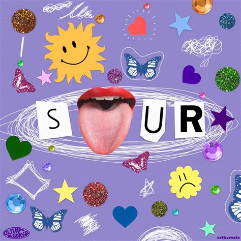 Download Olivia Rodrigo's Sour Album Cover Wallpaper | Wallpapers.com