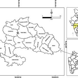 RMD map of Yavatmal district | Download Scientific Diagram