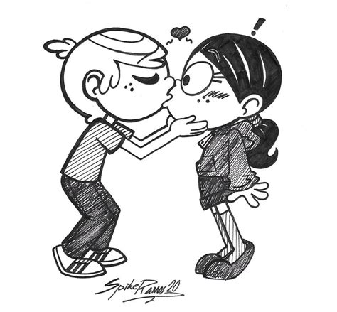 MSR: Lincoln Kisses Ronnie Anne by SpikeRamos on DeviantArt | The loud ...