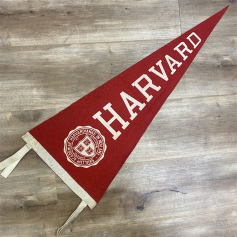 HARVARD UNIVERSITY VINTAGE 60s IVY LEAGUE COLLEGE SEAL PENNANT – The ...