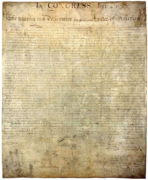 This month in history: The Declaration of Independence's story ...