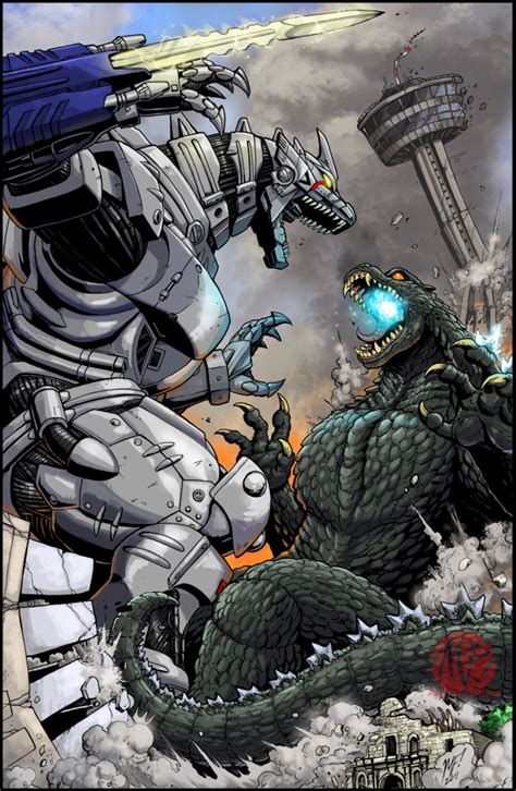 Godzilla vs Kiryu in SA by KaijuSamurai on DeviantArt