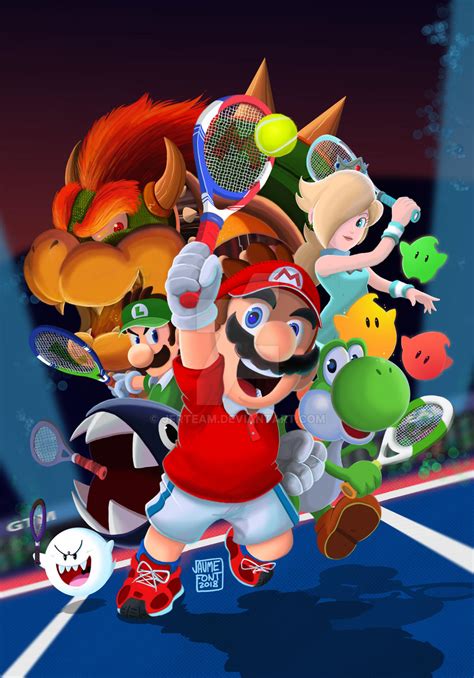 Mario Tennis Aces by JFRteam on DeviantArt