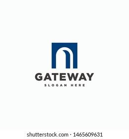 Gateway Logo Design Template Vector Stock Vector (Royalty Free ...