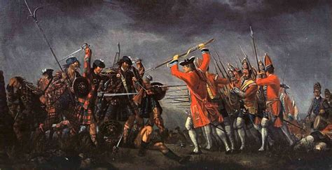 The Battle of Culloden, 1746