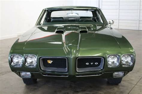 1970 Pontiac GTO 164 Miles Pepper Green Hardtop for sale - Pontiac GTO ...