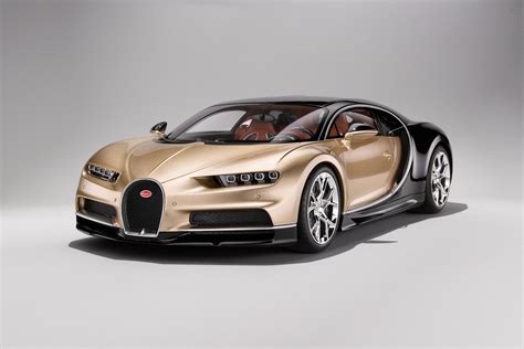 Golden Bugatti Chiron Wallpaper 52333 - Baltana