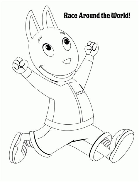 Backyardigans Coloring Pages Free - Coloring Home