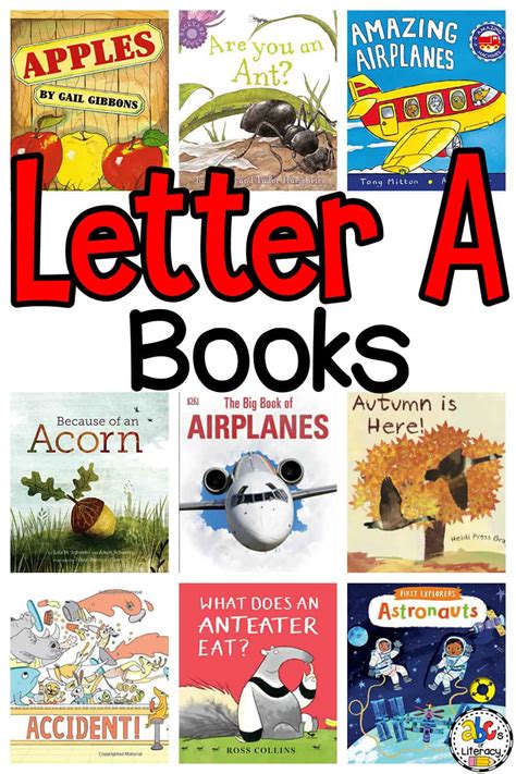 Letter A Books: Read Aloud Book List for Pre-Readers