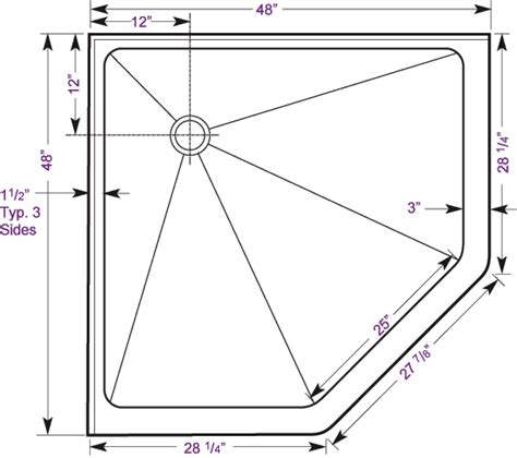 Corner Shower Dimensions: How To Choose The Right Size - Shower Ideas