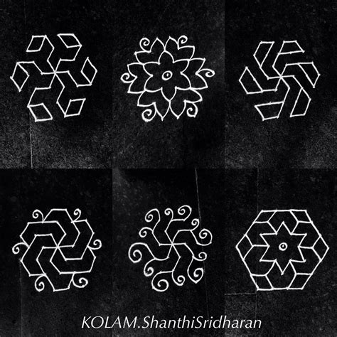 Pin by Shanthi Sridharan.KOLAM on Simple Rangoli Designs | Rangoli ...