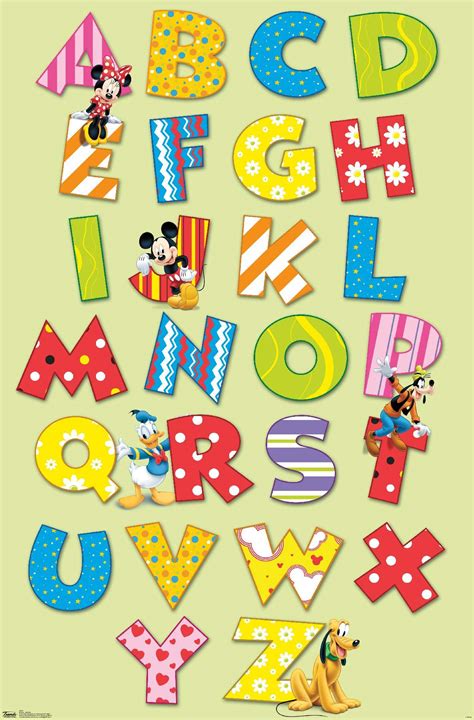 Mickey Mouse Letter Font