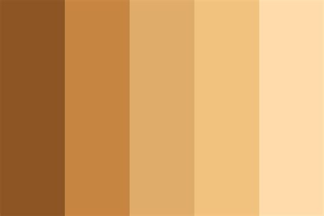 Skin Tones Color Palette | Colors for skin tone, Skin color palette ...