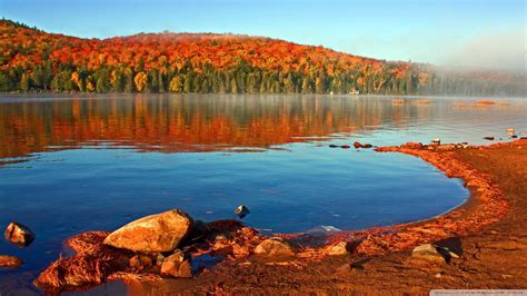 Lake In Autumn Wallpapers - Wallpaper Cave