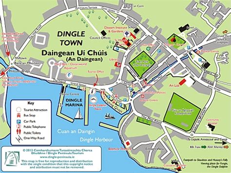 Dingle Ireland Map