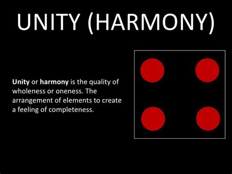 Harmony Principle of Design