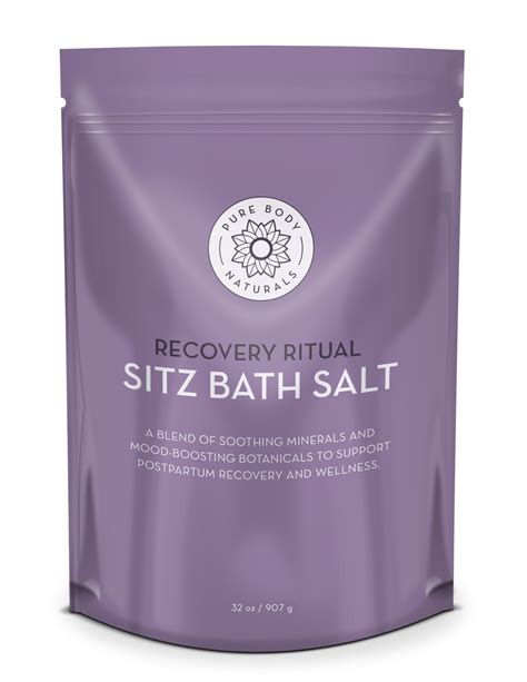 Recovery Ritual Sitz Bath Salt, 32 oz | Pure Body Naturals