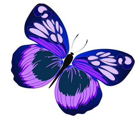 Purple Butterfly Clip Art - Cliparts.co