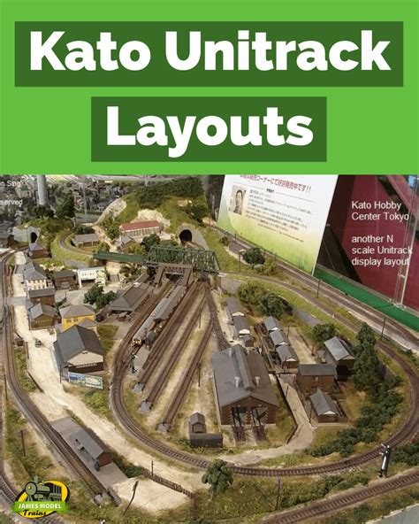 Kato Unitrack N Scale Layouts - James Model Trains