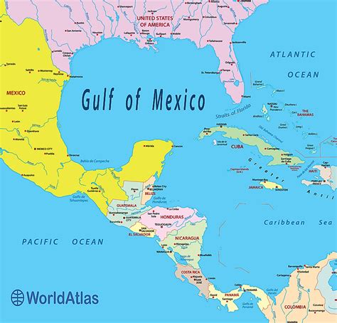 Gulf Of Mexico Map - Mexico Map | Infoplease : I never leave the dock ...