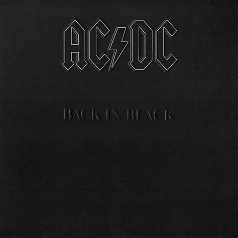 Back In Black Album Cover