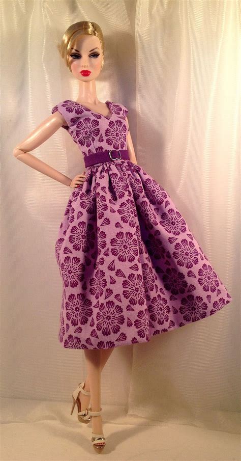 It was a day for purple. in 2020 | Diy barbie clothes, Fashion dolls ...