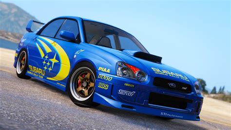 Subaru Impreza WRX STI 2004 - World Rally Team livery - GTA5-Mods.com