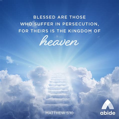 Be Honorable In Suffering - Matthew 5:10 - Abide | Bible verse pictures ...