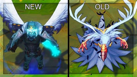 All Swain Skins NEW and OLD Texture Comparison Rework 2018 (League of ...