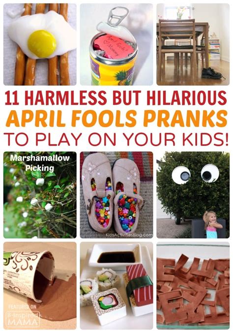 Kid-Friendly April Fools Day Fun: 11 Funny Pranks to Play ON Your Kids!