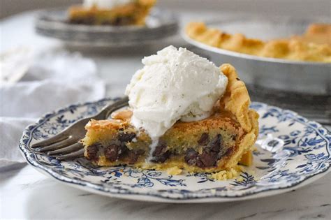 Chocolate Chip Cookie Pie | Recipe by Leigh Anne Wilkes