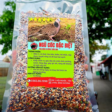 Thức ăn Chim Cu Gáy Ngũ Cốc 20 Loại Hạt (500g) | Shopee Việt Nam