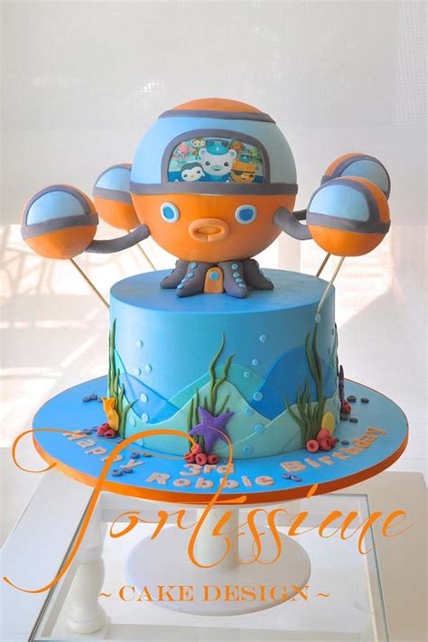 The Octopod Cake - Decorated Cake by Tortissime Cake - CakesDecor