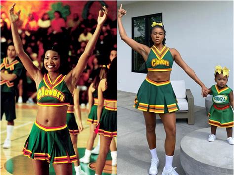 Gabrielle Union Wore Matching 'Bring It on' Outfits With Her Daughter ...