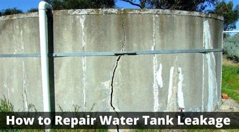 How to Repair Water Tank Leakage - Follow Expert Tips to Fix It