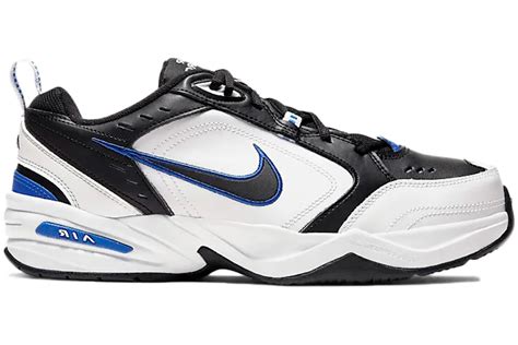 Nike Air Monarch IV Black White Royal Blue Men's - 415445-002 - US