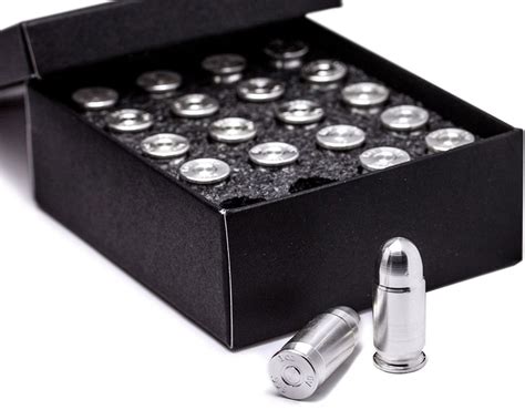 CanadianBullion - 1 oz Silver Bullet .45 Caliber ACP