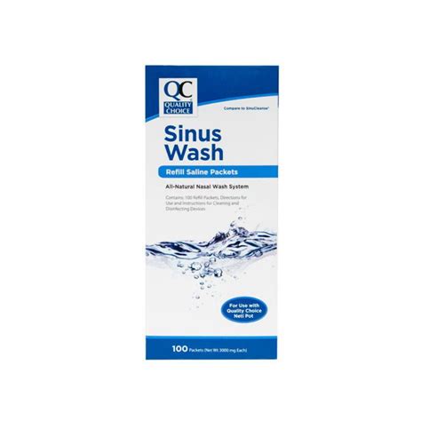 Sinus Wash Refill Saline Packets Rx Pro Inc. Partners in Quality ...