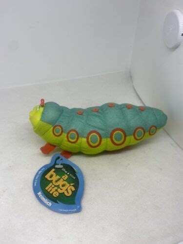 NEW Vintage Heimlich Bug's Life Disney Pixar Mattel Toys Plush 6in NWT ...